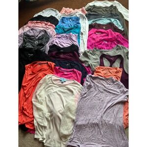 Mixed Brand Women Tops Lot 30pc XS S Multicolor Excellent Activewear Casual